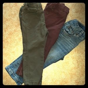 Set of 3 Boys Pants Wrangler/Cat&Jack
